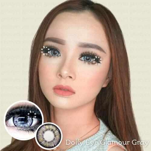 Promo Softlens Dolly Eye Glamour Gray (AbuAbu) ½psg10sd15