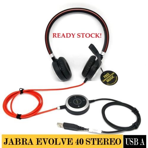 Jual ORIGINAL JABRA EVOLVE 40 MS/UC 