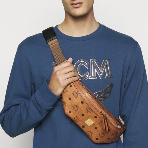 Original MCM Fursten Medium Belt Bag 