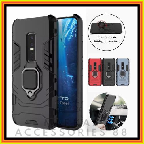 Jual VIVO V17 PRO TRANSFORMER RING HARD CASE MAGNETIC HOLDER COVER