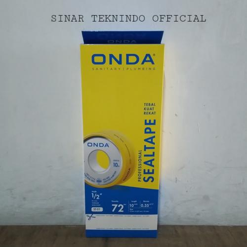 Jual SEAL TAPE ONDA BOX " 1/2 INCH " Jakarta Barat sinar teknindo official Tokopedia
