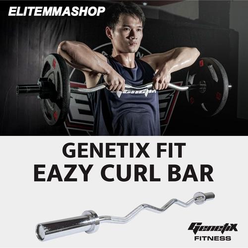 Gambar GENETIX FIT Eazy Curl Bar dari ELITE MMA SHOP Jakarta Barat Tokopedia