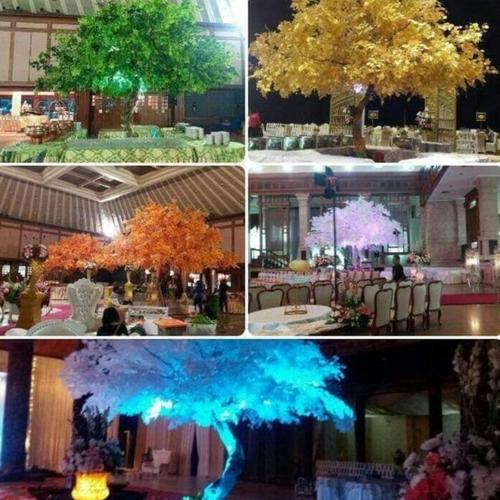 Jual rental pohon dekorasi sewa pohon mapple sakura cherry blossom