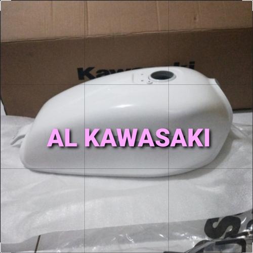 Jual tangki tengki bensin kawasaki w175 tr w175tr w 175tr putih ...