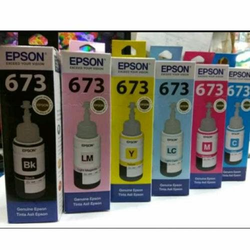 Jual Tinta Epson 673 Epson L800, L805 