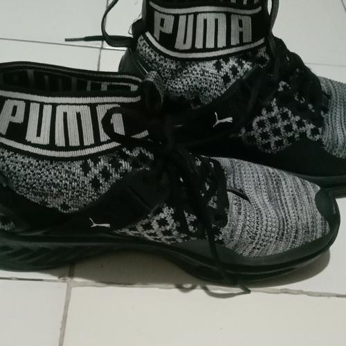 Jual sepatu puma ignite black original 