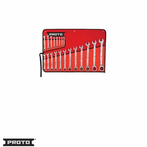 Jual Ratcheting Wrench Set 20 Piece Full Polish Metric Combination ...