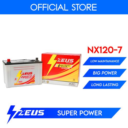 Gambar Zeus Battery NX120-7 (95D31R) Super Power Aki Basah 12v /100Ah Gojek dari Zeus Battery Kab. Bekasi Tokopedia