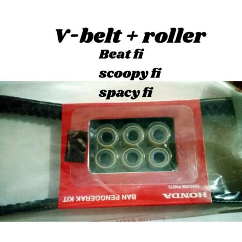 Jual VANBELT KZL V BELT SET ROLLER 100 ORIGINAL ASLI AHM KZL BUAT BEAT