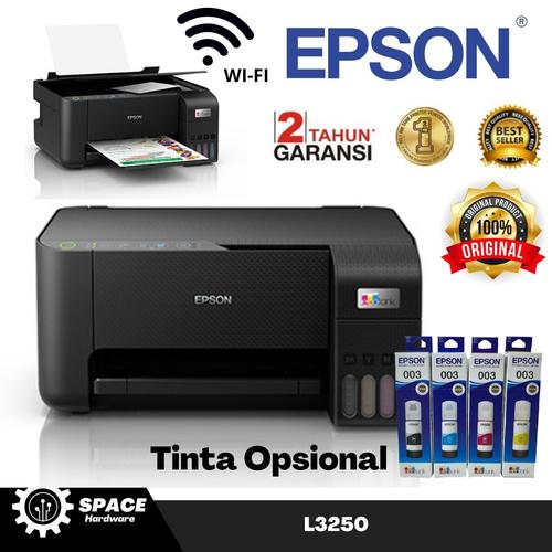 Jual Printer Epson L3250 Wifi Print Scan Copy Pengganti Epson L3150 - 1 SET  TINTA - Kota Bandung - Space Hardware | Tokopedia