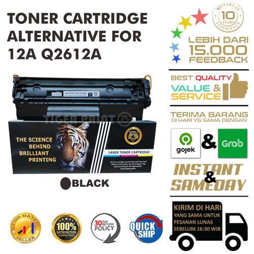 Gambar Toner Compatible 12A For (Q2612A/FX9) dari Tiger Print Tokopedia