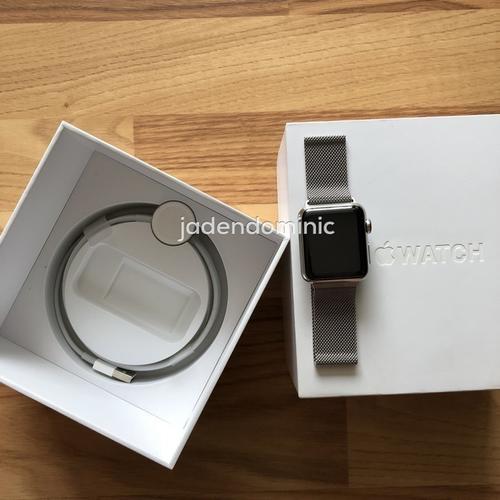 Jual Apple Watch 38mm 1st Gen Stainless Steel 2nd bisa utk iPhone 12 -  Jakarta Barat - JeDe Store | Tokopedia