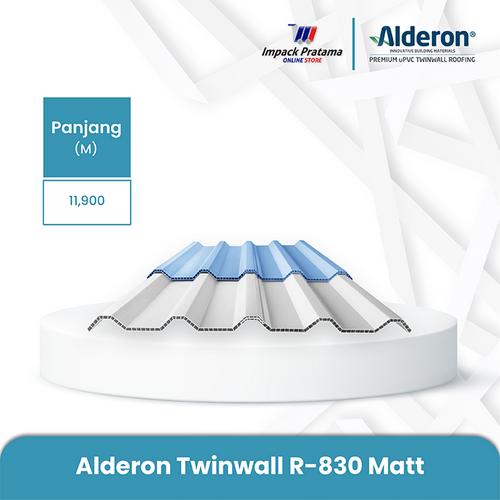 Gambar ATAP ALDERON TWINWALL R830 - WHITE DOFF dari Impack Pratama Jakarta Timur Tokopedia