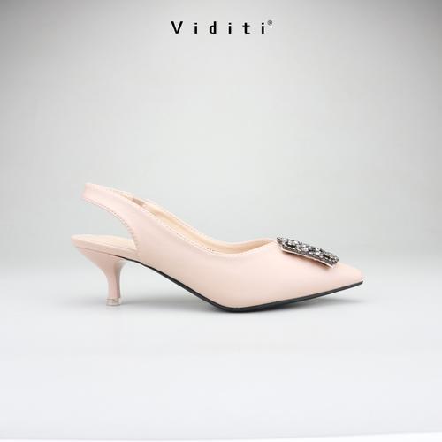 Heels 4 cm Crystal Sling Back 