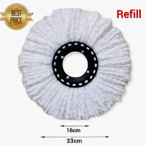 Jual Refill Spin Mop.Hanya kain spin mop 16cm Jakarta Barat