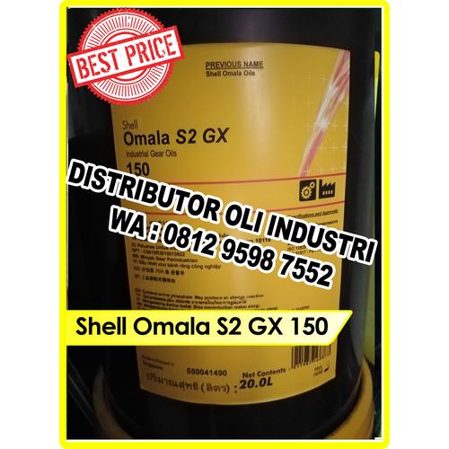 Jual SHELL OMALA S2 G / GX 150 ( OLI GEARBOX ISO VG 150 ) Kota
