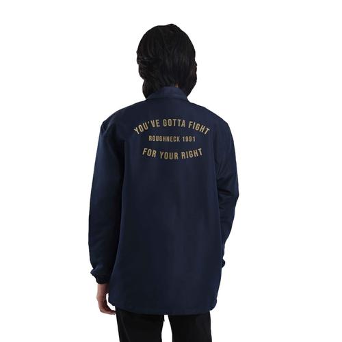 Gambar Roughneck CJ028 Navy Gotta Fight Coach Jacket - L dari ROUGHNECK 1991 Official Tokopedia