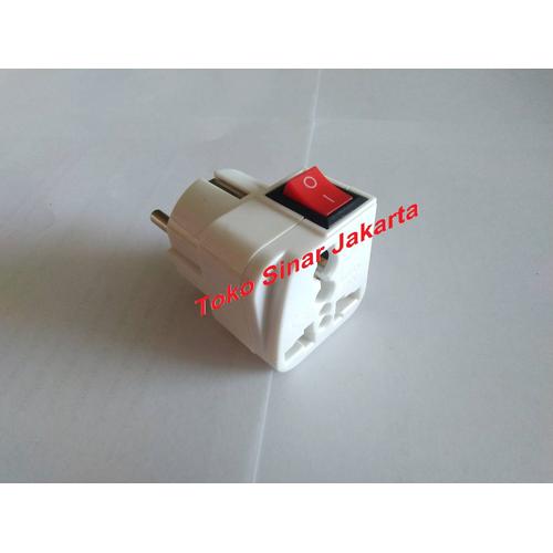 Jual Over Steker Universal Switch Oversteker Saklar On Off Adaptor Plug ...