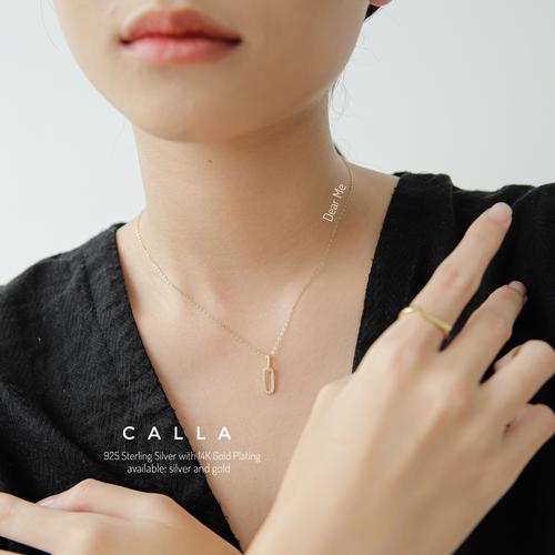 Jual Dear Me - Calla Necklace (925 