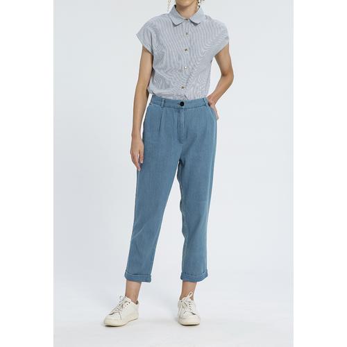 Promo Remy Denim Pants - BLUE, S - Jakarta Timur - minimal | Tokopedia