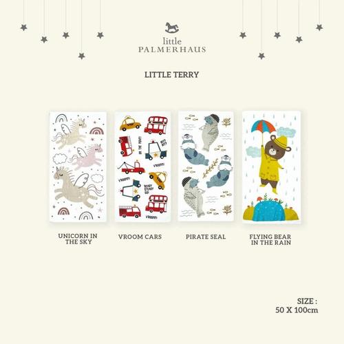 Gambar Handuk Bayi Microfiber Extra Soft - Little Terry by Little Palmer - Girl dari Aurel Babyshop Kota Tangerang Selatan Tokopedia