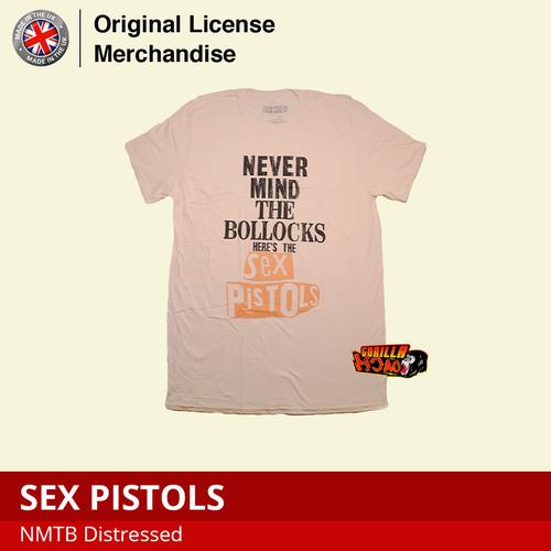 Jual SEX PISTOLS NMTB Distressed Kaos 