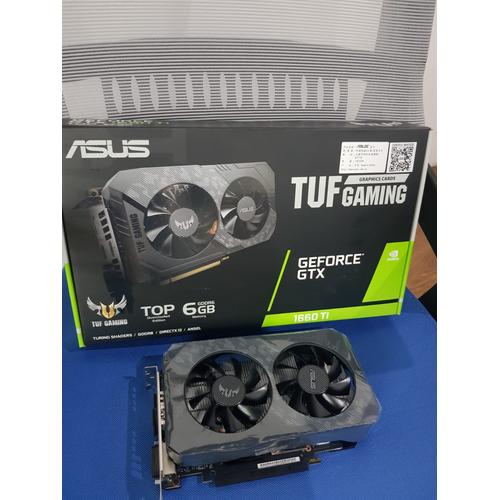 Jual ASUS TUF Gaming GeForce GTX 1660 Ti EVO TOP Edition 6GB GDDR6