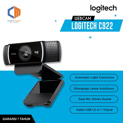 Jual Logitech C922 / Webcam / HD 