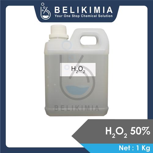 Gambar Hidrogen Peroksida / H2O2 / Hydrogen Peroxide 1 kg dari belikimia Jakarta Utara Tokopedia