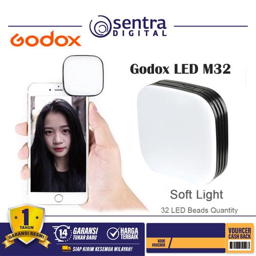 Gambar Godox LED Video Light LEDM32 // LED M32 dari Sentra Digital Tokopedia