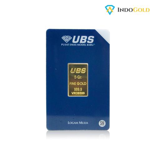 Gambar Emas UBS 5 Gram Logam Mulia,Garansi Uang Kembali Include Sertifikat dari IndoGold Kota Tangerang Tokopedia