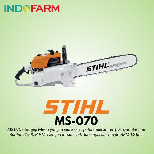 Gergaji Mesin (Chainsaw) STIHL MS070 