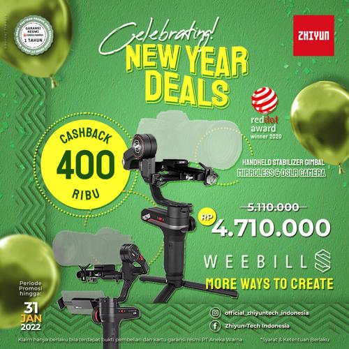 Gambar Zhiyun-Tech WEEBILL LAB Handheld Stabilizer for Mirrorless Camera dari taskamera-id Jakarta Pusat Tokopedia