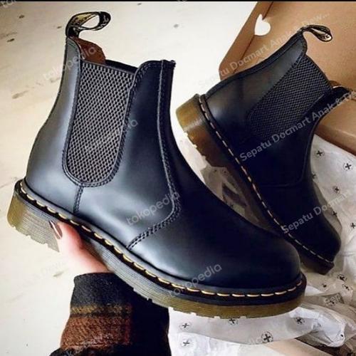 Jual Sepatu Docmart Elastik dewasa ,sepatu tanpa tali
