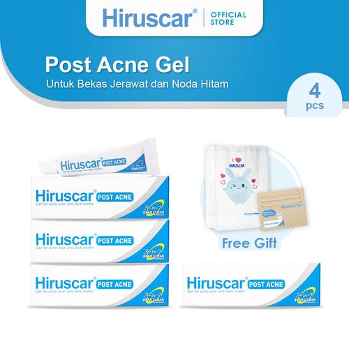 Gambar HIRUSCAR POST ACNE 10GR BEKAS JERAWAT 4PCS FREE 2PCS MERCHANDISE dari Hiruscar Indonesia Jakarta Utara Tokopedia