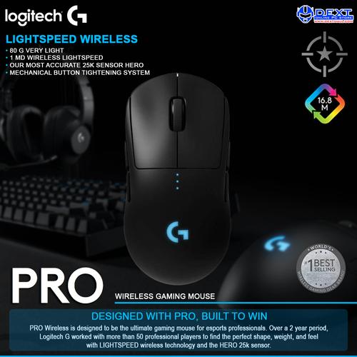 Gambar Logitech G Pro Wireless Gaming Mouse dari DextMall Jakarta Pusat Tokopedia