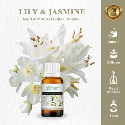 Gambar Sicher SA-101 Fragrance oil lily Jasmine 10ml dari Sicher Ecosystem Jakarta Utara Tokopedia