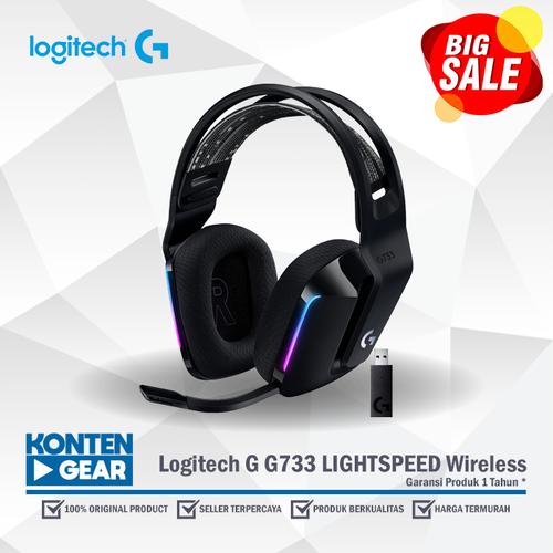 Jual Logitech G G733 LIGHTSPEED Wireless RGB Gaming Headset Kota