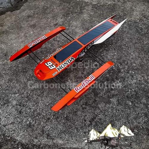 Jual RC boat outrigger rigger fiberglass spec 4s motogp series