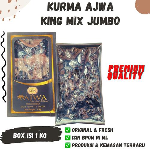 Gambar KURMA AJWA KING ALIYAH MADINAH 1kg Box Ajwa Madinah Ajwa Aliyah Ajwa dari HaaLi Store (Pusat Kurma, Zamzam, Basmati, Makanan TimTeng) Kab. Bogor Tokopedia