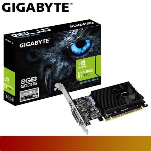 Gambar GIGABYTE GeForce GT 730 2GB DDR5 | GV-N730D5-2GL dari Nano Komputer Jakarta Pusat Tokopedia