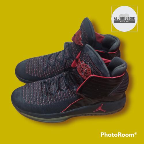Jual air Jordan 32 black size 46 