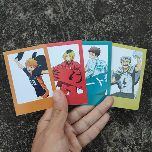 Jual Polaroid Anime Karakter Haikyuu Kode B - Hinata Kageyama Oikawa ...