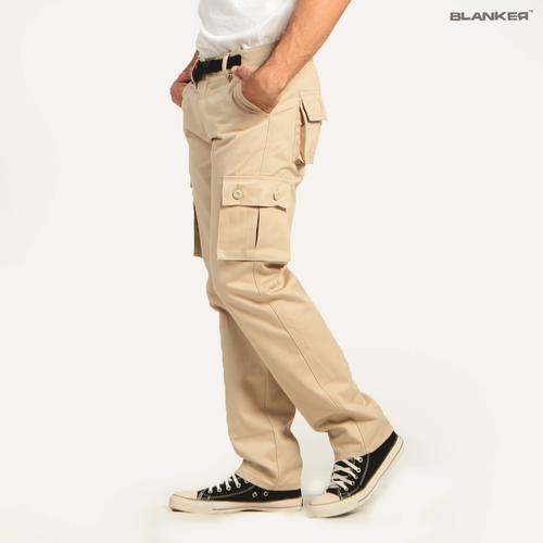 Promo Cargo Long Pants - Cream - 34 