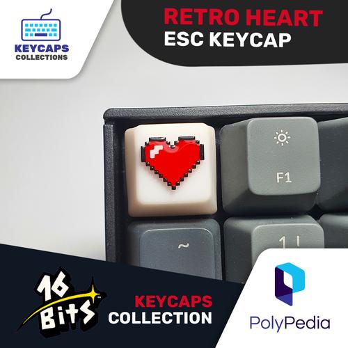 Jual Retro Heart ESC Keycap - K3 - Kab. Tangerang - PolyPedia | Tokopedia