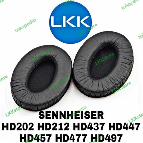 Jual Foam Headphone sennheiser HD 202 212 437 447 457 477 497 / busa earpad  - Hitam, 1 pasang - Jakarta Barat - LKKstore | Tokopedia