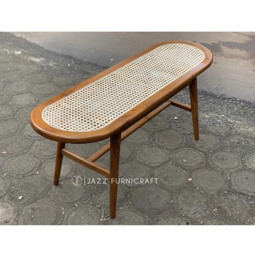 Jual KURSI BENCH JATI MINIMALIS KURSI JATI KURSI CAFE PANJANG 140 CM ...