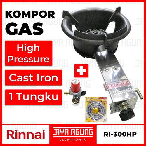 Jual Kompor Gas 1 Tungku High Pressure RINNAI RI-300HP / RI300HP / Api Biru  - Kota Bandung - Jaya Agung Elektronik | Tokopedia