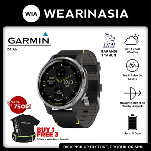 Jual Smartwatch Garmin D2 Air - GPS Smartwatch for Aviators Garansi Resmi -  Kab. Tangerang - Wearinasia Official | Tokopedia