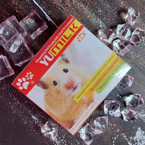 Gambar Yu-Milk Susu Hamster 10pcs x 10gr dari Praja Hamster Kab. Bekasi Tokopedia